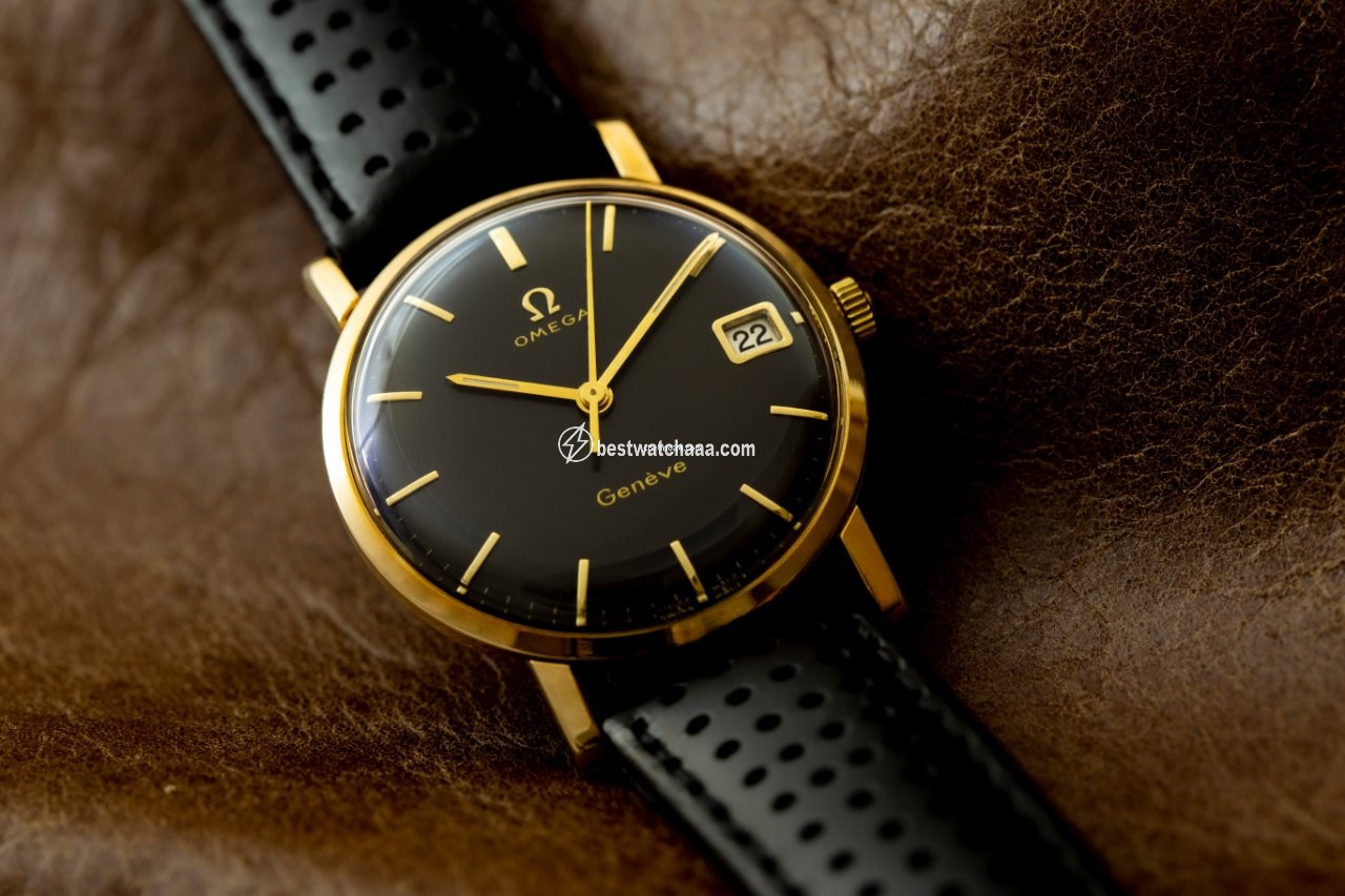 Omega Geneve Mens watch Unisex Manual winding Rose gold 974
