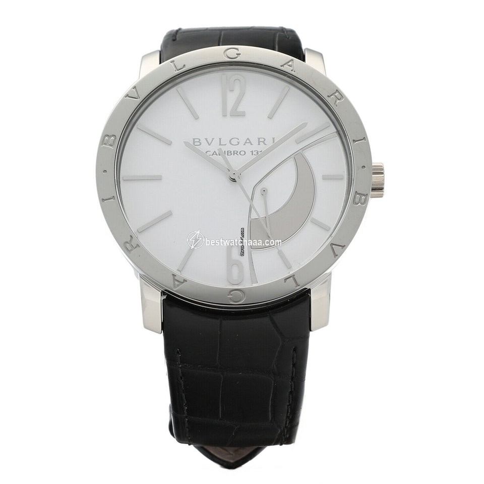Bulgari Mens watch Unisex Manual winding Steel 101870