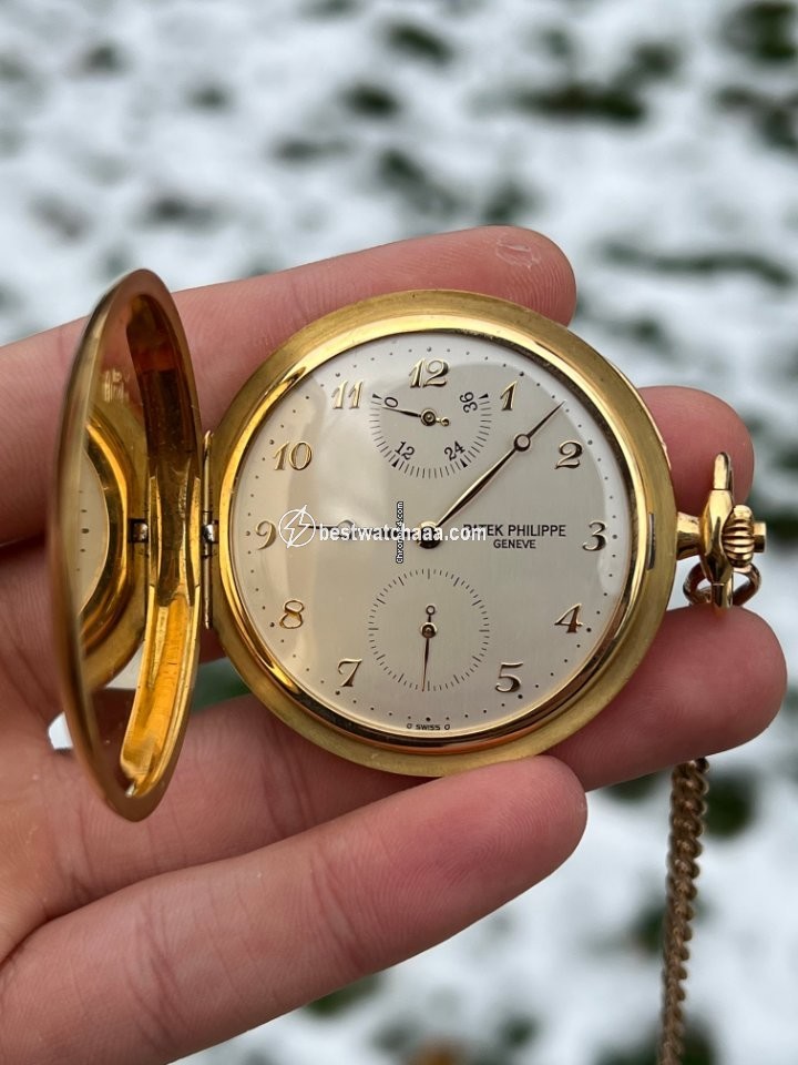 Patek Philippe Mens watch Unisex Manual winding Rose gold 983j