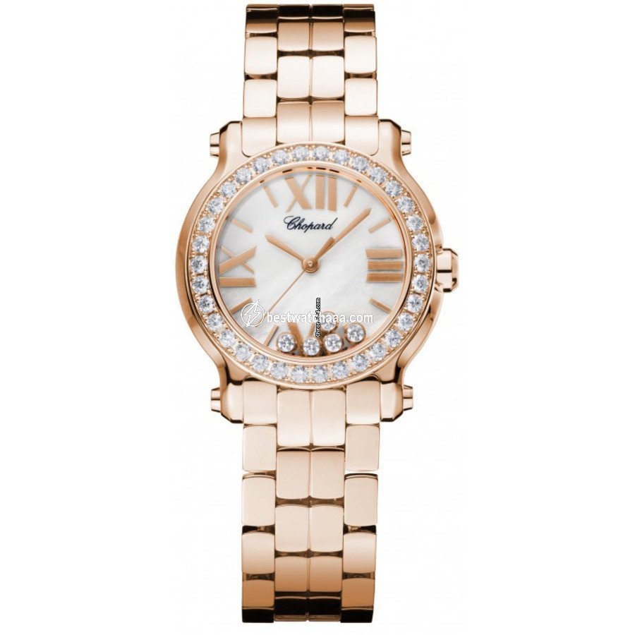 Chopard Happy Sport Mens watch Unisex Automatic Rose gold 274189-5007