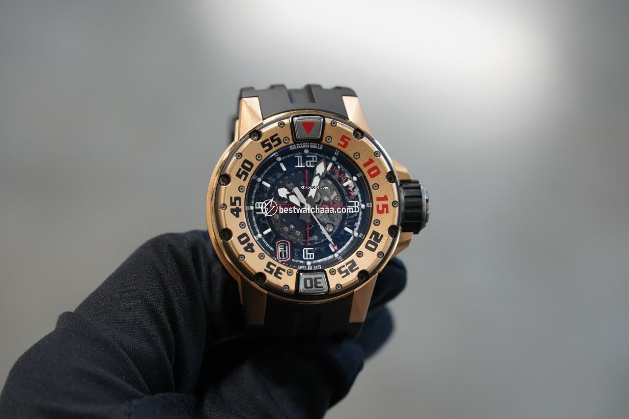 Richard Mille RM 028 Mens watch Unisex Automatic Rose gold rm028