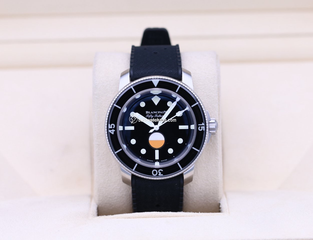 Blancpain Fifty Fathoms Mens watch Unisex Automatic Steel 5008-11B30-NABA