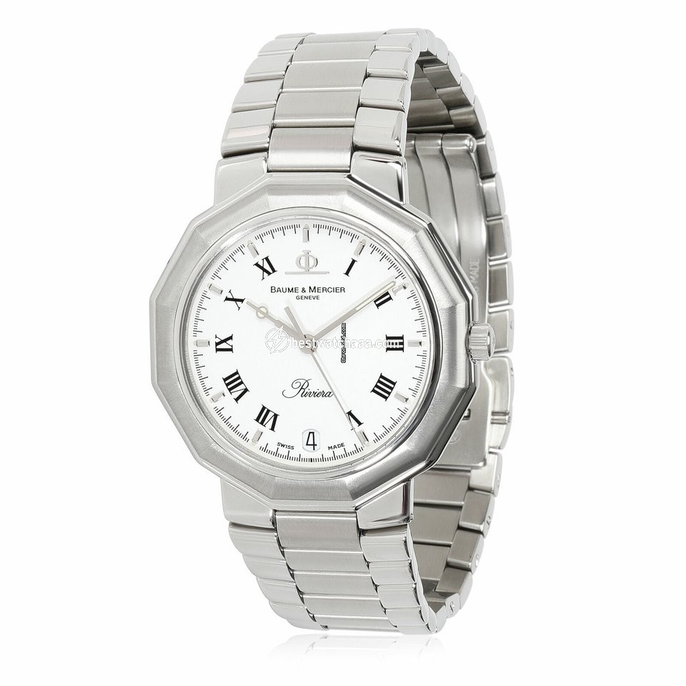 Baume & Mercier Riviera Mens watch Unisex Quartz Steel MV045163