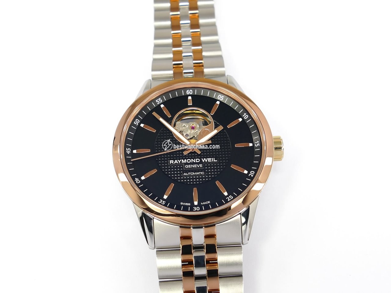 Raymond Weil Freelancer Mens watch Unisex Automatic Gold Steel 27101