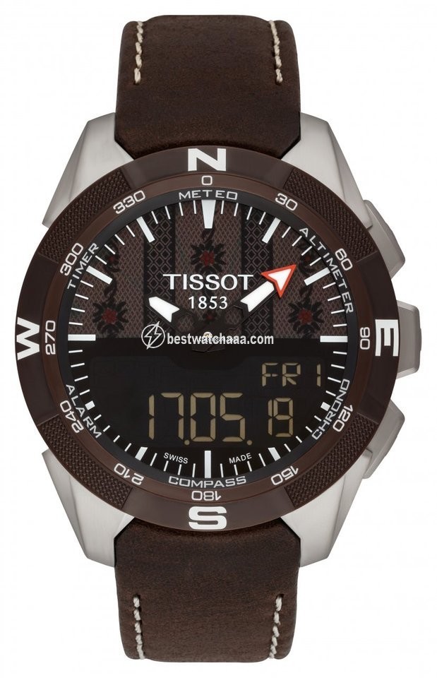 Tissot T-Touch Expert Solar Mens watch Unisex Titanium T110.420.46.051.00