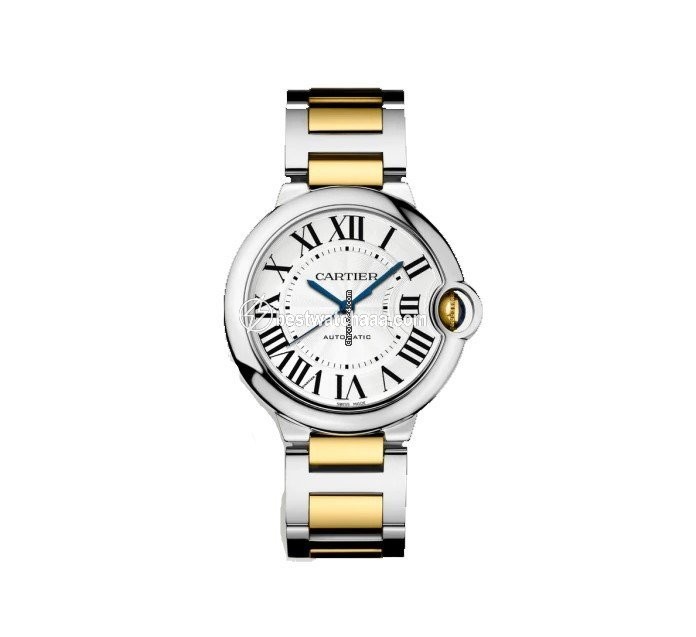 Cartier Ballon Bleu 36mm Mens watch Unisex Automatic Gold Steel W2BB0030