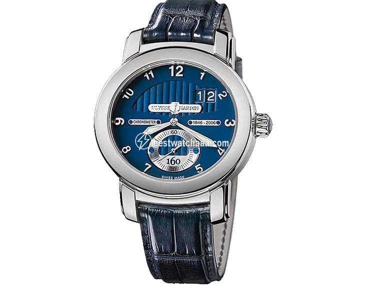 Ulysse Nardin Mens watch Unisex Automatic White gold 1600-100