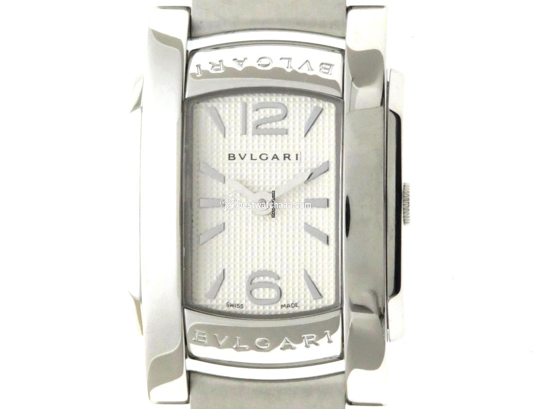 Bulgari Assioma Mens watch Unisex Quartz Steel AA35S
