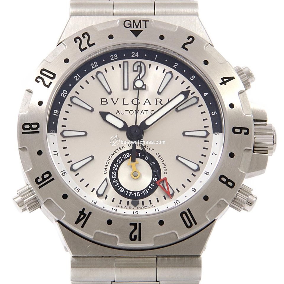 Bulgari Diagono Mens watch Unisex Automatic GMT40S GMT40C5SSD