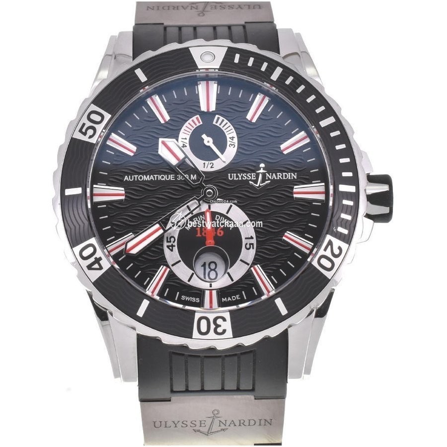 Ulysse Nardin Diver Chronometer Mens watch Unisex Automatic Steel 263-10