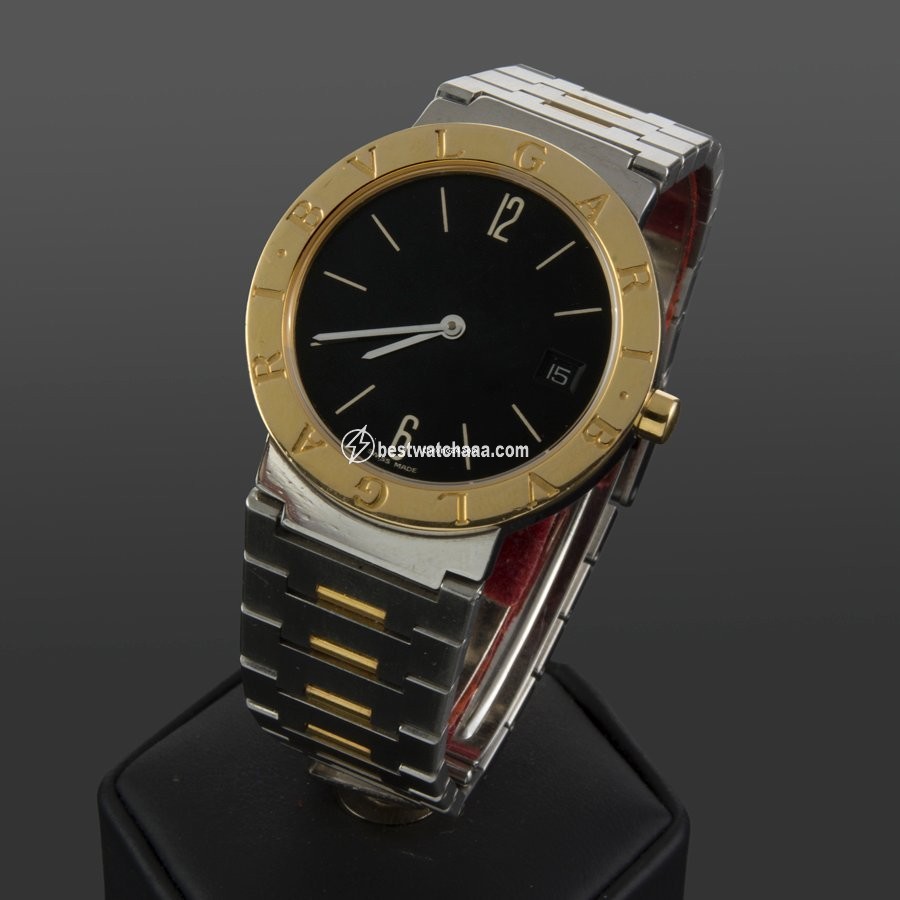 Bulgari Bulgari Mens watch Unisex Quartz Gold Steel BB 38 SGD