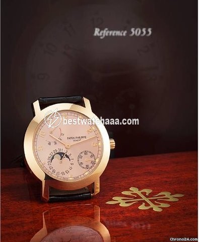 Patek Philippe Complications Mens watch Unisex Automatic Rose gold 5055R