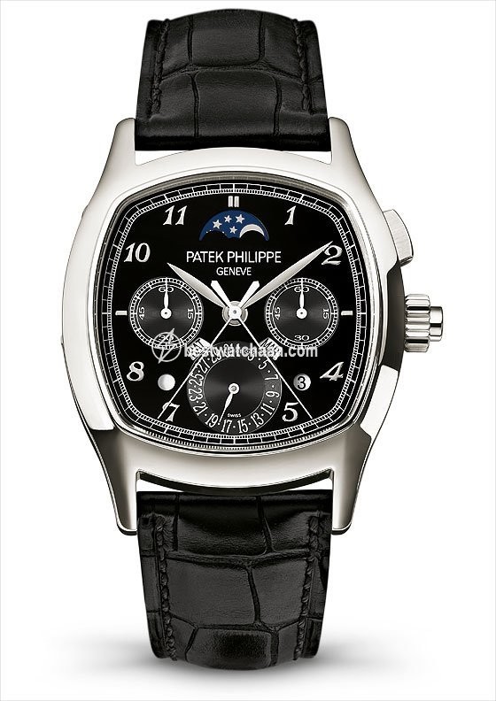 Patek Philippe Perpetual Calendar Chronograph Mens watch Unisex Manual winding Platinum 5951P-013