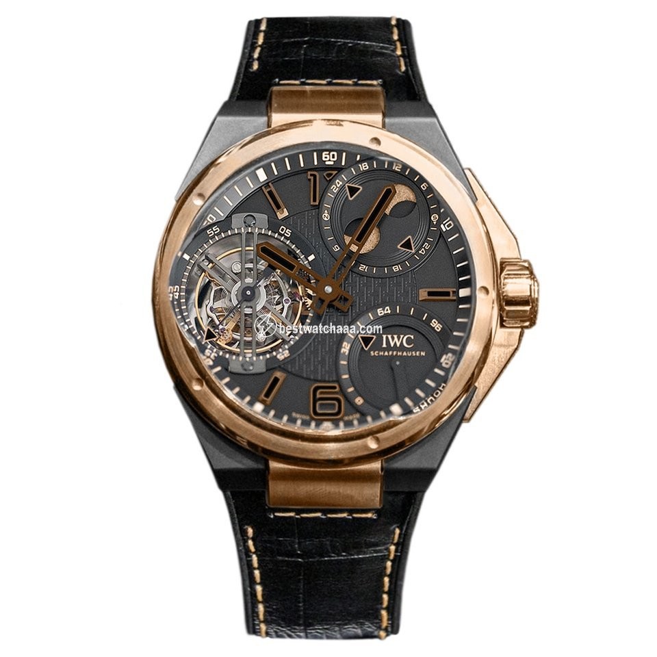 IWC Ingenieur Mens watch Unisex Manual winding Rose gold IW590002