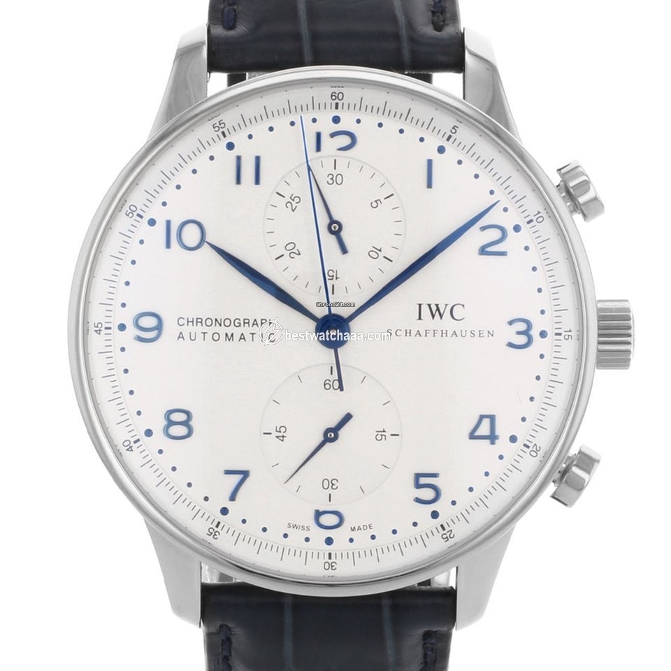 IWC Portuguese Chronograph Mens watch Unisex Automatic Steel IW371446