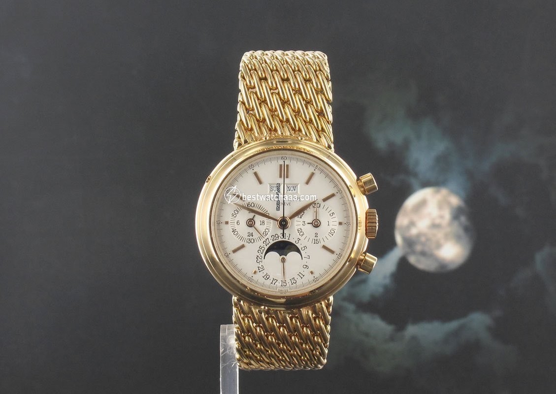 Patek Philippe Perpetual Calendar Chronograph Manual winding Rose gold 3970 2