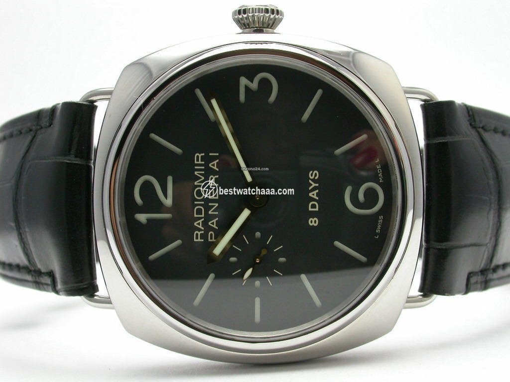 Panerai Radiomir 8 Days Mens watch Unisex Manual winding Steel PAM00190