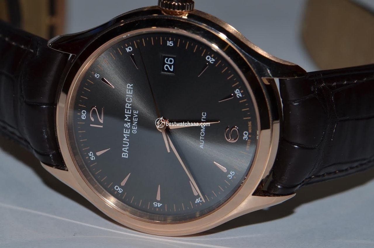 Baume & Mercier Clifton Mens watch Unisex Automatic Rose gold 10059