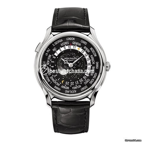 Patek Philippe World Time Mens watch Unisex Automatic White gold 5575G 5575G-001