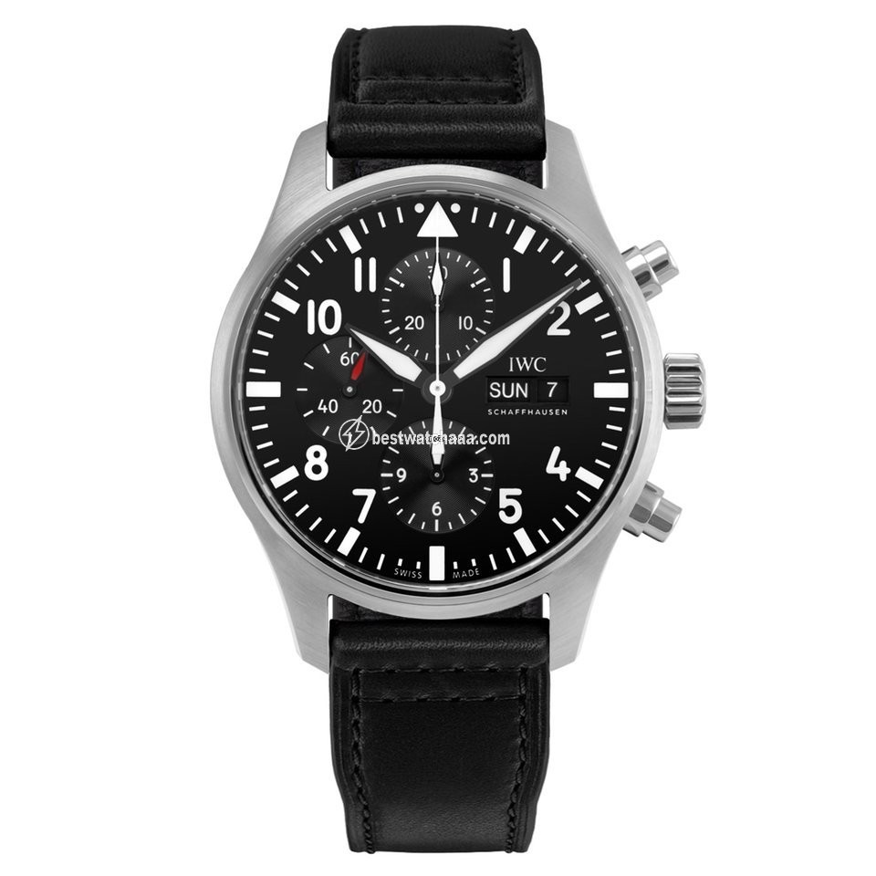 IWC Pilot Chronograph Mens watch Unisex Manual winding Steel IW377709