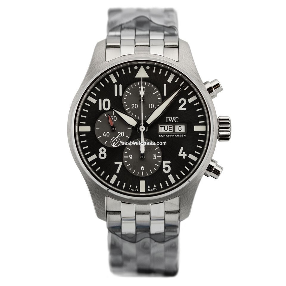 IWC Pilot Spitfire Chronograph Mens watch Unisex Automatic Steel IW377719