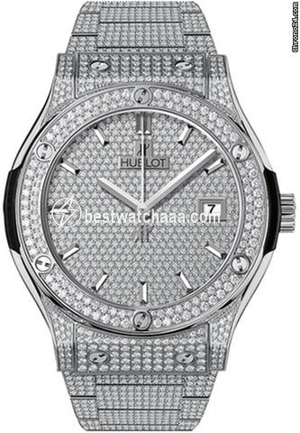 Hublot Classic Fusion 45, 42, 38, 33 mm Mens watch Unisex Automatic Titanium 542.NX.9010.NX.3704