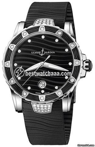 Ulysse Nardin Lady Diver Womens watch Automatic Steel 8153-180E-3C-12