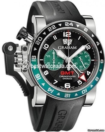 Graham Chronofighter Oversize Mens watch Unisex Automatic Steel 2OVGS.B12A.K10B
