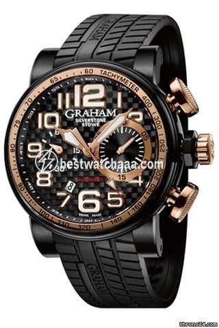 Graham Silverstone Mens watch Unisex Automatic Gold Steel 2BLDZ.B12A