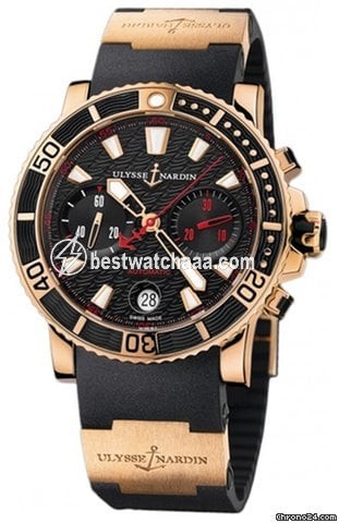 Ulysse Nardin Maxi Marine Diver Mens watch Unisex Automatic Rose gold 8006-102-3A.926