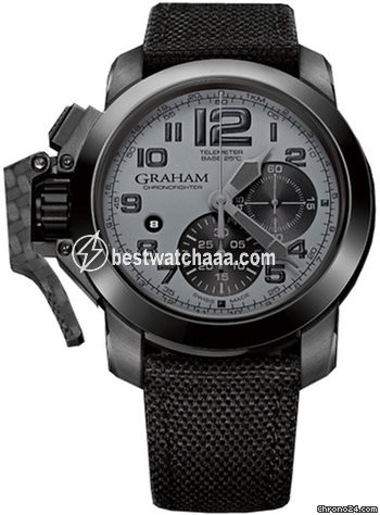 Graham Chronofighter Oversize Mens watch Unisex Automatic Steel 2CCAU.S01A