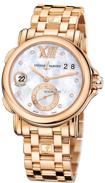 Ulysse Nardin Womens watch Automatic Rose gold 246-22-8.391