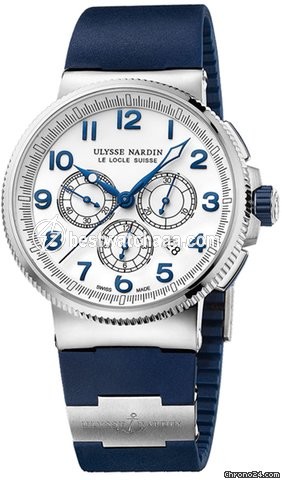 Ulysse Nardin Marine Chronograph Mens watch Unisex Automatic Titanium 1503-150-3.60