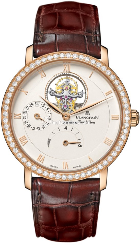 Blancpain Villeret Mens watch Unisex Automatic Rose gold 6025-2942-55b
