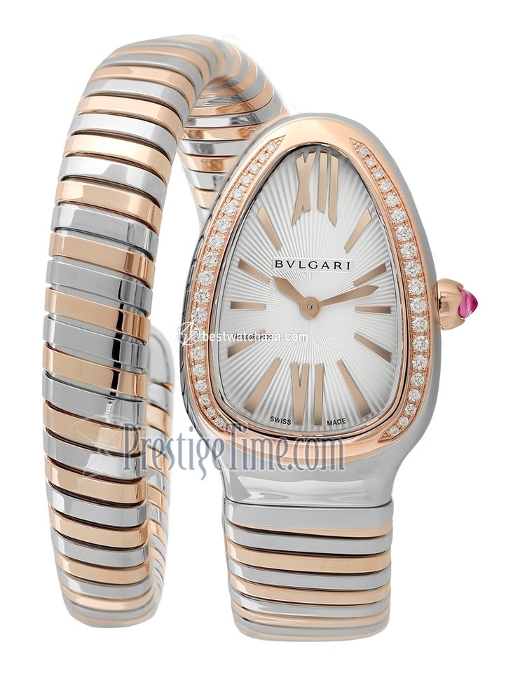 Bulgari Serpenti Womens watch Quartz Gold Steel 102237 sp35c6spgd.1t
