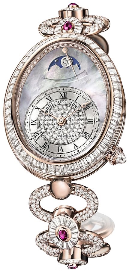 Breguet Reine de Naples Womens watch Automatic Rose gold 8909br 8t j29.dddr