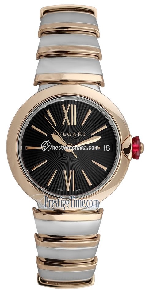 Bulgari Lucea Womens watch Automatic Gold Steel lu33bspgspgd 102192