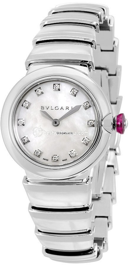 Bulgari Lucea Womens watch Quartz Steel 102196 lu28wss 12