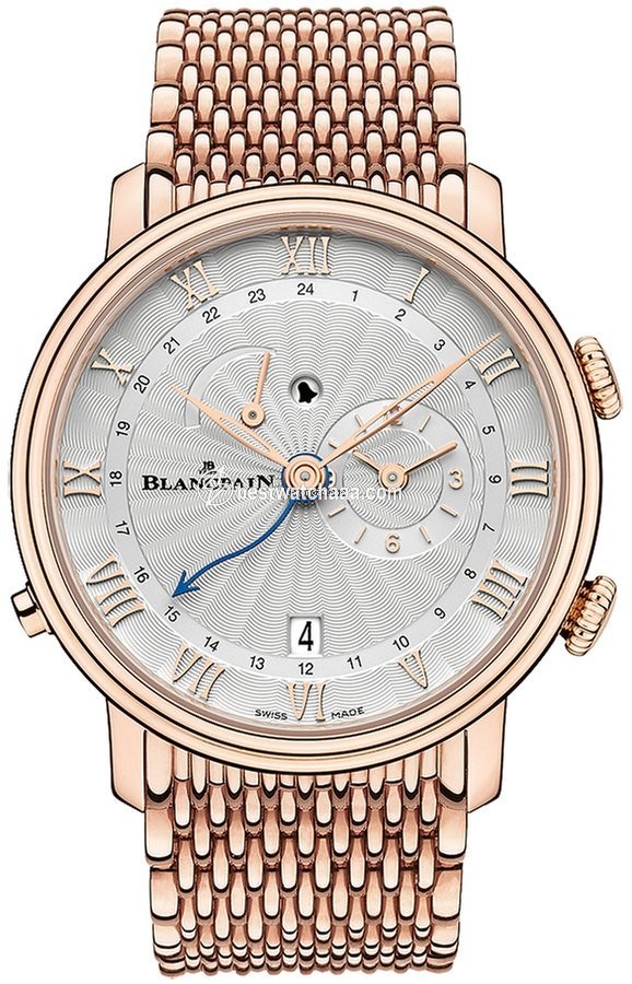 Blancpain Villeret Mens watch Unisex Automatic Rose gold 6640-3642-mmb