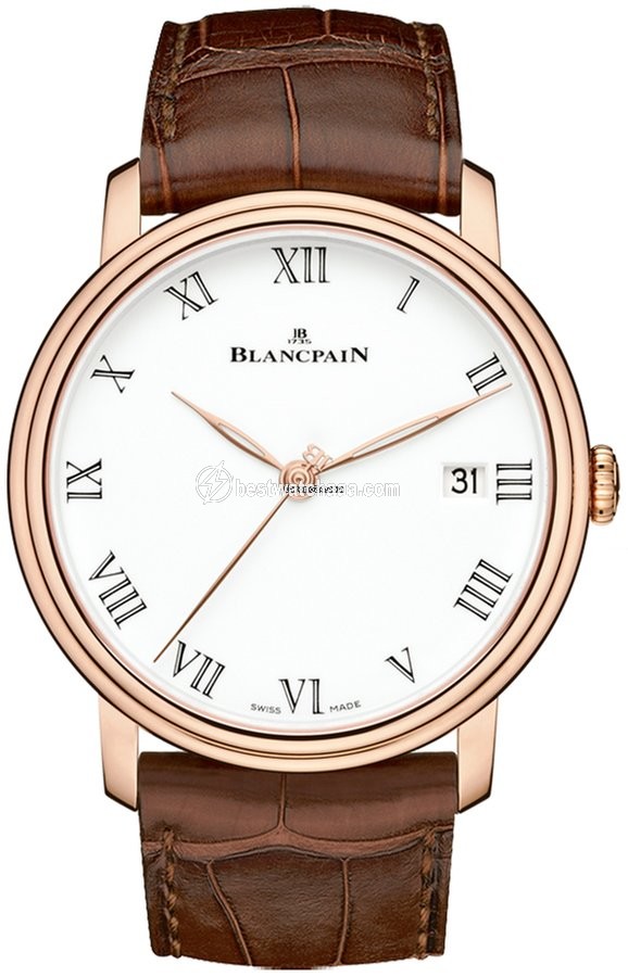 Blancpain Villeret Mens watch Unisex Automatic Rose gold 6630-3631-55b