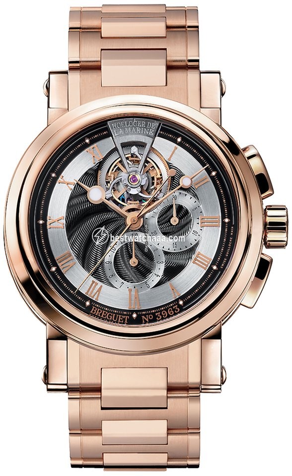 Breguet Marine Mens watch Unisex Manual winding Rose gold 5837br 92 rm0