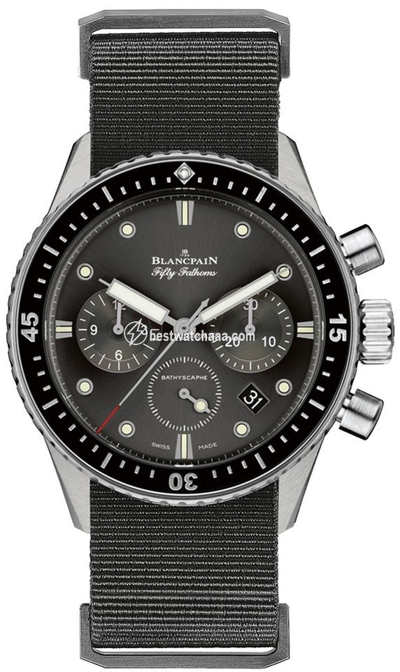 Blancpain Fifty Fathoms Bathyscaphe Mens watch Unisex Automatic Steel 5200-1110-naba