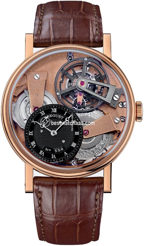 Breguet Tradition Mens watch Unisex Manual winding Rose gold 7047br r9 9zu