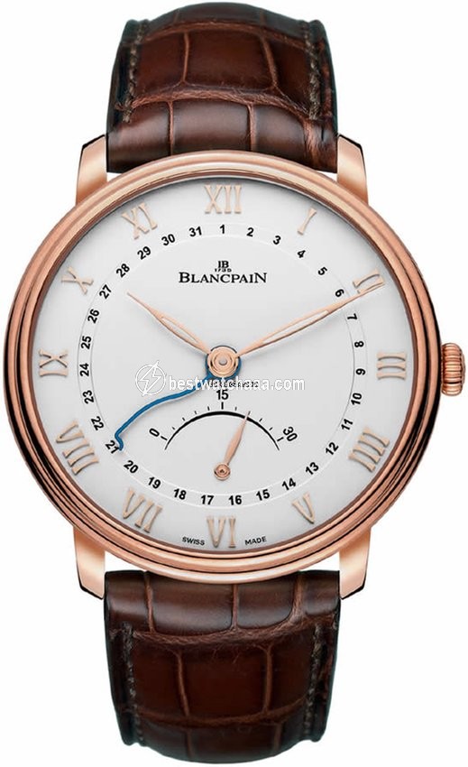 Blancpain Villeret Ultra-Slim Mens watch Unisex Automatic Rose gold 6653q-3642-55b