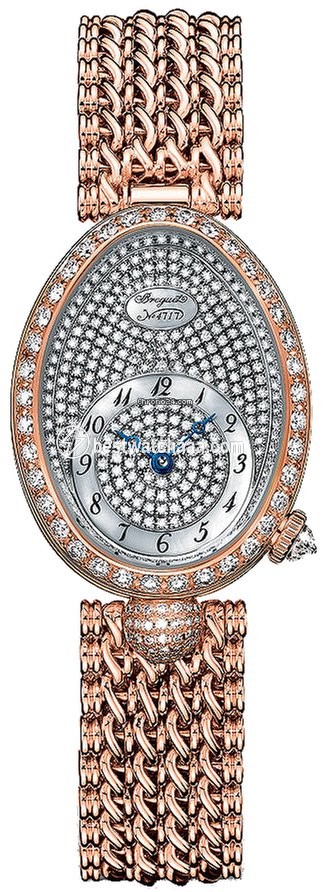 Breguet Reine de Naples Womens watch Automatic Rose gold 8928br 8d j20.dd00