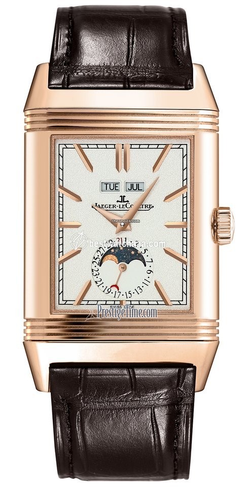 Jaeger-LeCoultre Reverso Mens watch Unisex Manual winding Rose gold 3912420 Tribute Calendar