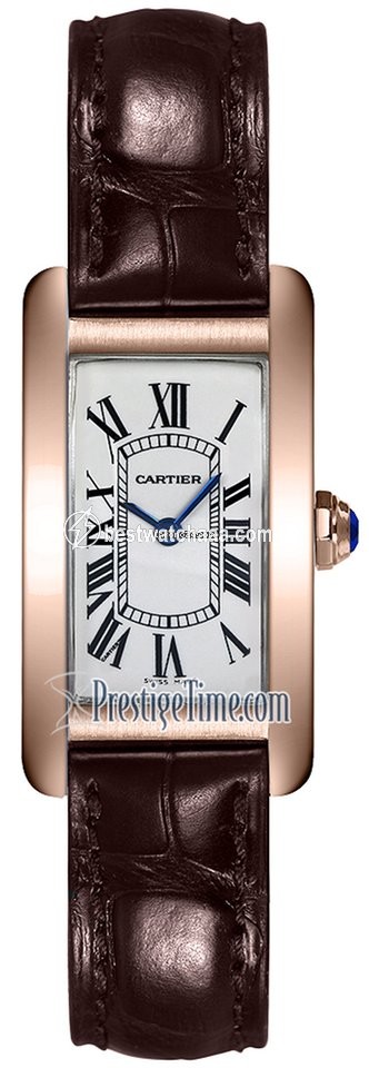 Cartier Tank Americaine Womens watch Quartz Rose gold w2607456