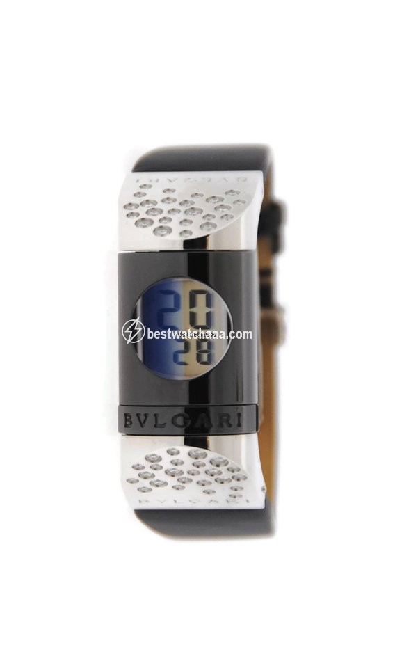 Bulgari Womens watch Quartz Steel IP 20 S