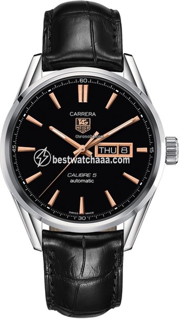 TAG Heuer Carrera Calibre 5 Mens watch Unisex Automatic Steel WAR201C.FC6266