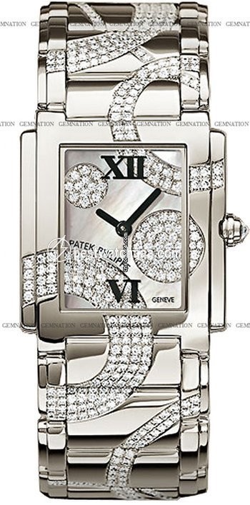 Patek Philippe Twenty~4 Womens watch Quartz White gold 4910-49G-001